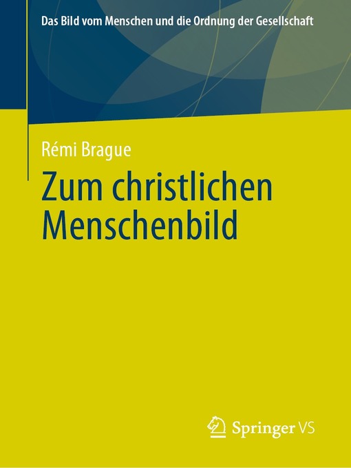 Title details for Zum christlichen Menschenbild by Rémi Brague - Available